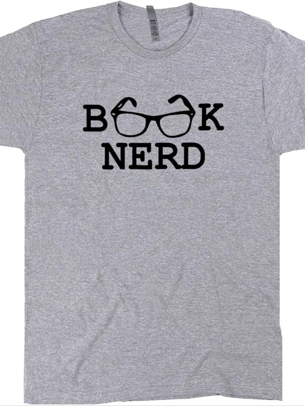 3 For $30 Book Nerd Graphic T-Shirt - Gray